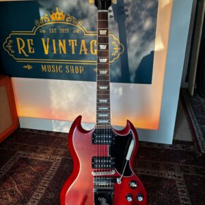 GIBSON SG Standard '61 Maestro Vibrola Faded Vintage Cherry